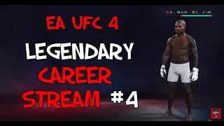 EA UFC4 Career Mode (by Coach Heavy Hands) Ep #4 - Legendary Difficulty