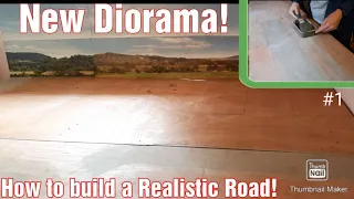 The New 1/32 Model Farm Diorama Building Ep 1 - How to Build A Realistic Road!