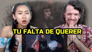 FIRST Reaction to MON LAFERTE - Tu Falta De Querer (En Vivo)