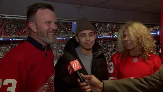 Lucas Raymond's Family After Goal