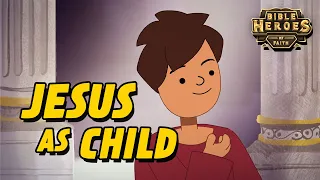 Jesus Teaches in the Temple | Animated Bible Story for Kids | Bible Heroes of Faith [Episode 3]