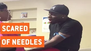 Man Is Scared Of Needles | Doctor's Office Freak Out
