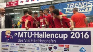 MTU Cup Final 2016: FC Barcelona - Eintracht Frankfurt 2:4, Best U15-players of Europe