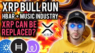 XRP BULL RUN COMING? HBAR + MUSIC INDUSTRY, RIPPLE CEO SAYS XRP CAN BE REPLACED?