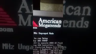 Как исправить ошибку в American Megatrends