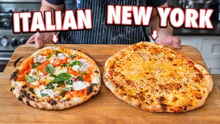 New York Pizza Vs. Italian Pizza