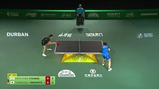 Tomokazu Harimoto vs Chuang Chih-Yuan | Durban 2023 World Table Tennis Championships