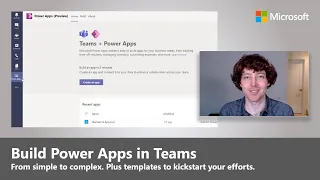 Build Power Apps in Microsoft Teams | Microsoft Ignite 2020