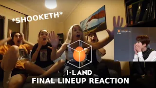 I-LAND  - FINAL LINEUP (ENHYPEN) REACTION