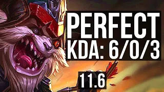 KLED vs MORDEKAISER (TOP) | 6/0/3, 900K mastery, Dominating | NA Diamond | v11.6