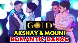 Akshay Kumar And Mouni Roy's LIVE ROMANTIC Dance | GOLD Song Launch