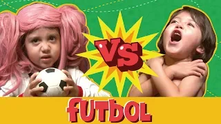 NIÑAS VS NIÑOS EN EL FUTBOL