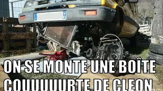 Comment monter une boîte de Renault essence sur diesel (et inversement !) Renault Express offroad!