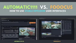 Automatic1111 vs. Fooocus | 🤘How-to use Stable Diffusion UI