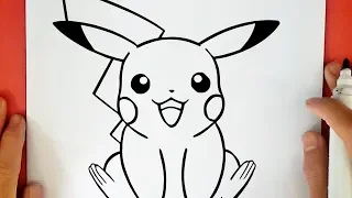 COMMENT DESSINER PIKACHU