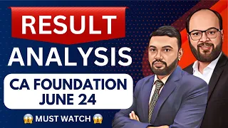 Result Analysis CA Foundation June 24 | Free All India Challenge Test Series | How to Pass in Maths