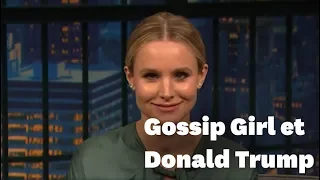 Kristen Bell lit des tweets de Donald Trump avec la voix de Gossip Girl