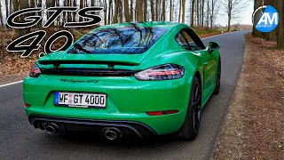 Porsche Cayman 718 GTS 4.0 | pure Flat-Six SOUND🔥 | by Automann in 4K