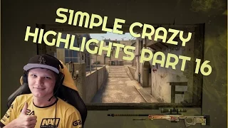 CS:GO - Na`Vi S1mple Crazy Highlights Part 16