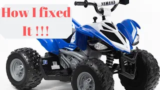 How to Fixed Power Wheels shifter