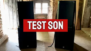 TEST SON The Box Pro DSX 115 & The Box Pro DSP 18 SUB // Soundsystem Amateur - [A.S.V]