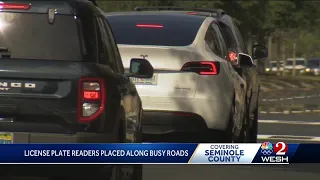 Seminole County roads now equipped with license plate reading cameras