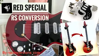 RS Conversion Upgrade for BMG Brian May Red Special Guitar Replica Review (Now Available In UK)