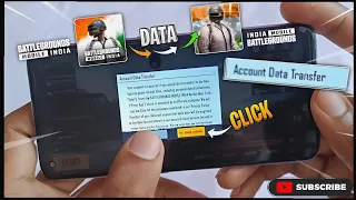 🥳BGMI Data Transfer To Pubg Mobile |👍 How To Transfer BGMI Id To Global | BGMI To Pubg Data Transfer