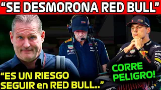 LA HIPOCRESIA!! FUERTES DECLARACIONES de JOS VERSTAPPEN "RED BULL SE ESTA DESMORONANDO" NOTICIAS F1