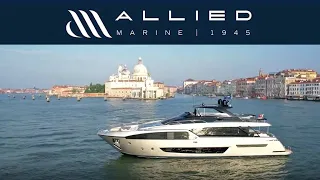 Riva 90' Argo Yacht and Dolceriva Yacht in Venice