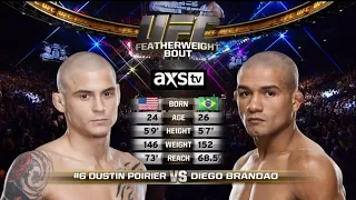 Dustin Poirier vs Diego Brandao full fight 720p