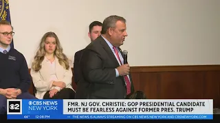Christie says GOP need tough candidate to face Trump