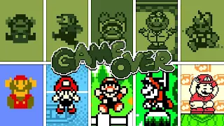 Evolution Of Super Mario GB/GBC Death Animations & Game-Over Screens!