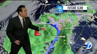 Storm to bring rain, mountain snow to SoCal Easter weekend