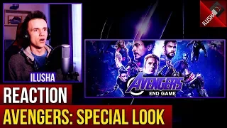 🎬Avengers: Endgame | Special Look | Реакция на специальный ролик Мстители: Финал | Russian Reaction