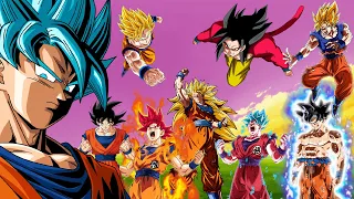 All of Goku's Transformations