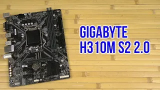 Распаковка Gigabyte H310M S2 2.0