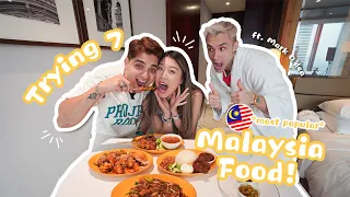 ASIAN Australian Trying 7 Most Popular MALAYSIA 🇲🇾 Food