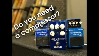 Do you need a compressor pedal?