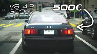 I bought a low mileage A8 4.2 Quattro for 500€  - ep01