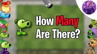 How Many Peashooter Clones Are There In The PVZ Games?