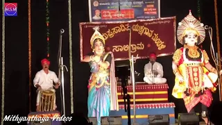 Yakshagana - Pradeep Samaga - Lakshmi - Raghavendra Mayya