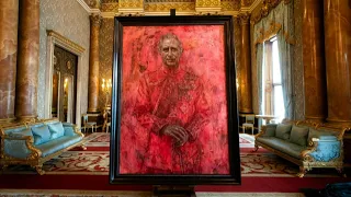 Coroa britânica revela retrato oficial do rei Charles III | AFP