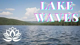Relaxing LAKE Waves Sounds | Lumina Melody