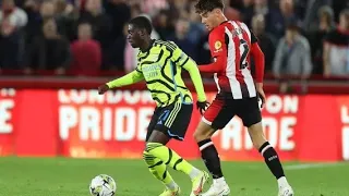 19 years Old SAGOE JR Arsenal Debut!