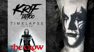 The Crow - Tattoo Timelapse - Brandon Lee by [KRIF_tattoo]