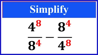 A Nice Exponent Math Simplification Problem