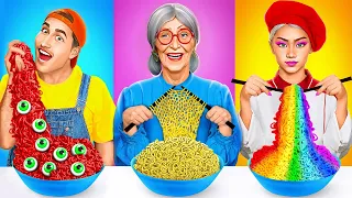 Кулинарный Челлендж: Я против Бабушки | Смешные Челленджи с Едой от Toon Challenge