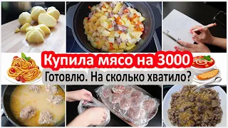 Мясные заготовки, готовка из них. Мясо на 3000 едим 3 недели