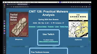 CNIT 126 Intro